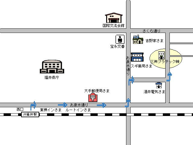 アクセスマップ